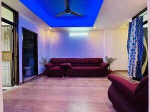 Living Room in 1 BHK Builder Floor at Saket – for Rent