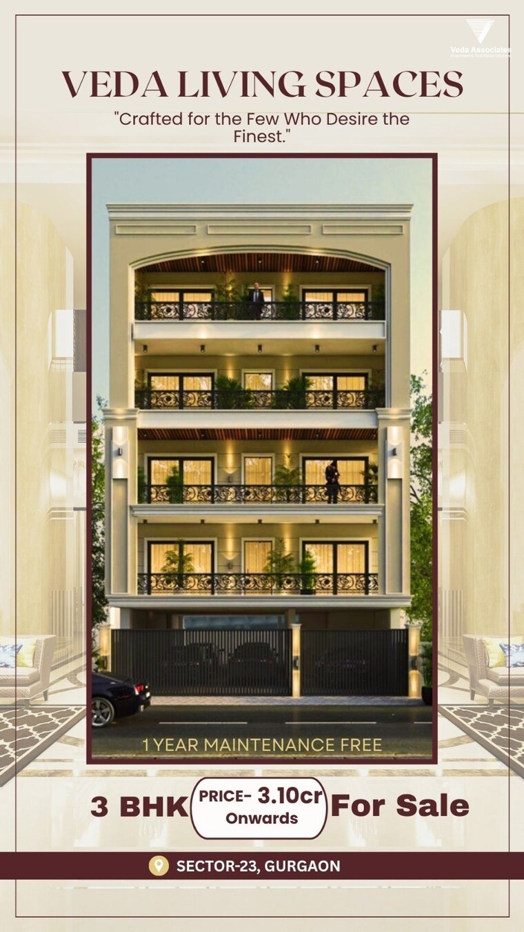 Exterior View, sector 85 3 Bedroom 2250 Sq.Ft. Builder Floor In Sector 85 Faridabad 9450293