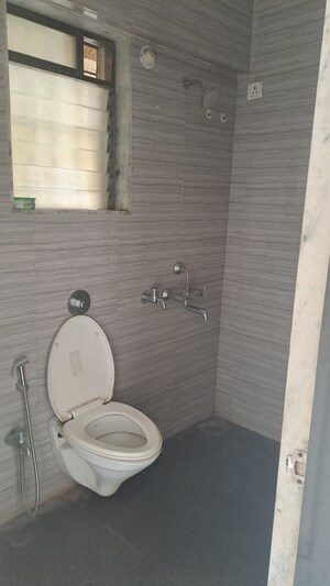 Bathroom in 2 BHK Apartment at Cosmos Jewels, Ghodbunder Road – for Sale