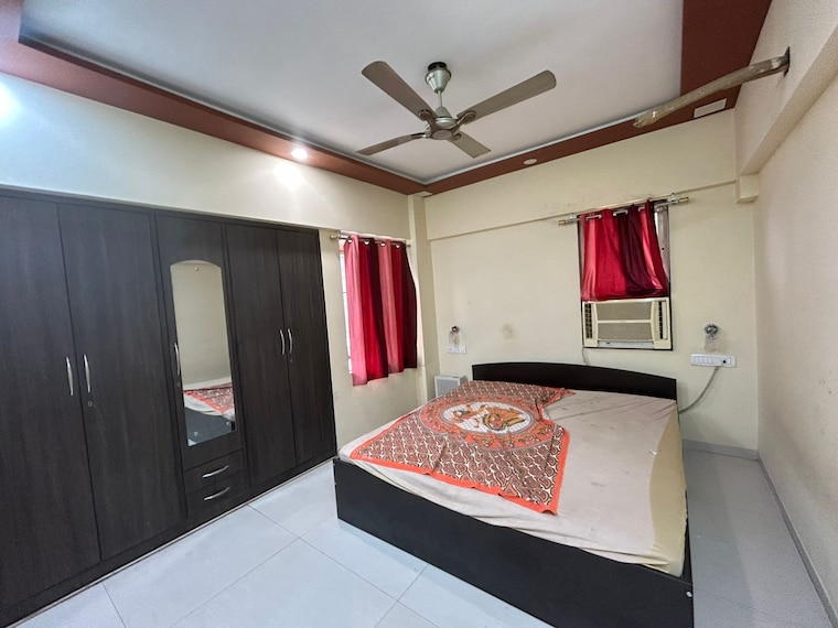 Bedroom, vijay-nagari-chs 1 Bedroom 420 Sq.Ft. Apartment In Vijay Nagari Thane 9450374