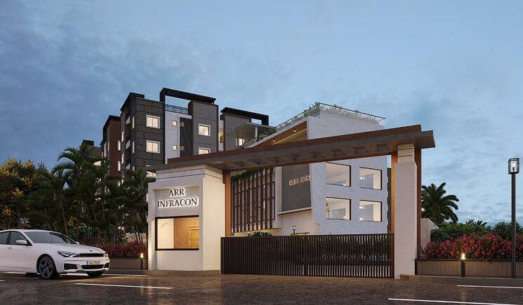 Exterior View, bachupally 2 Bedroom 1235 Sq.Ft. Apartment In Bachupally Hyderabad 9450307