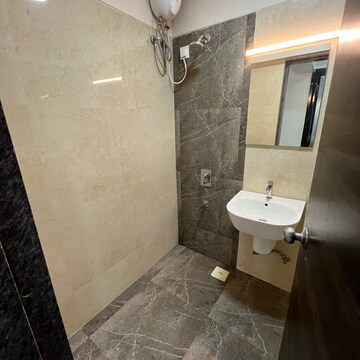Bathroom in 2 BHK Apartment at SMGK Associate Wood, Jogeshwari West – for Rent