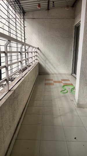 Balcony in 2 BHK Apartment at Prithvi Sai Velocity Phase 1, Bavdhan – for Rent
