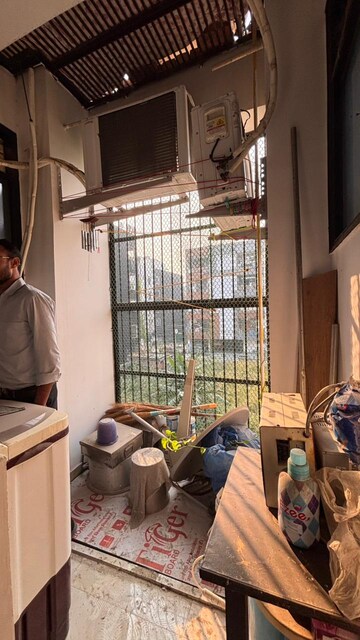 Balcony in 2 BHK Builder Floor at Niti Khand – for Rent