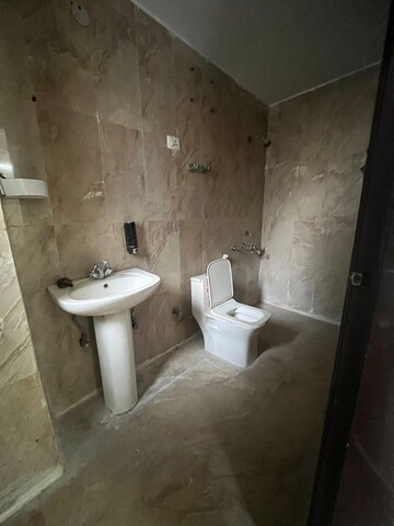 Bathroom in 2 BHK Builder Floor at Chattarpur – for Rent