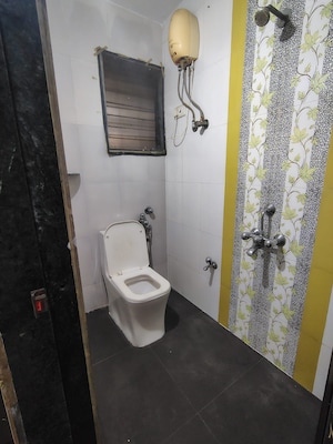 Bathroom in 2 BHK Apartment at Nerul Sector 20 – for Rent