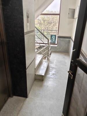 Staircase in 5 BHK Builder Floor at Tagore Park – for Sale