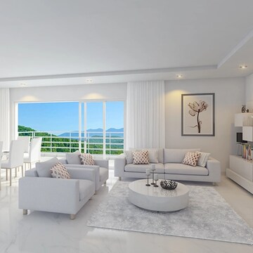 Living Room in 3 BHK Apartment at Godrej Aria, Sector 79 – for Sale