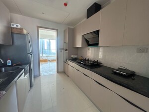 Kitchen in 4 BHK Apartment at Rustomjee Crown, Prabhadevi – for Sale