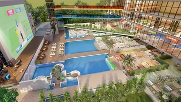  Shop – Exterior View View at Rise Food Mall, Sector 1 Greater Noida - for Sale