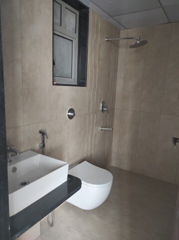 Bathroom in 3 BHK Apartment at VJ Yashwin Nuovo Centro, Wakad – for Rent