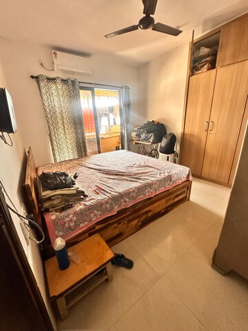 Bedroom in 3 BHK Apartment at Cosmos Jewels, Ghodbunder Road – for Rent