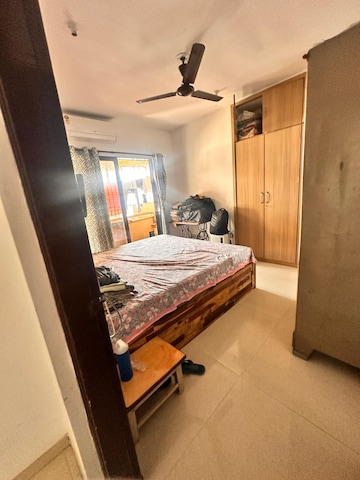 Bedroom in 3 BHK Apartment at Cosmos Jewels, Ghodbunder Road – for Rent