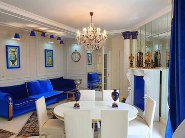 Living Room in 3 BHK Builder Floor at Vasant Kunj – for Rent