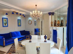 Living Room in 3 BHK Builder Floor at Vasant Kunj – for Rent