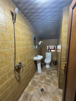 Bathroom in 3 BHK Builder Floor at Vasant Kunj – for Rent