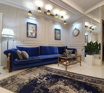 Living Room in 3 BHK Builder Floor at Vasant Kunj – for Rent