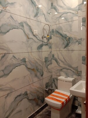 Bathroom in 3 BHK Builder Floor at Dwarka Mor – for Sale