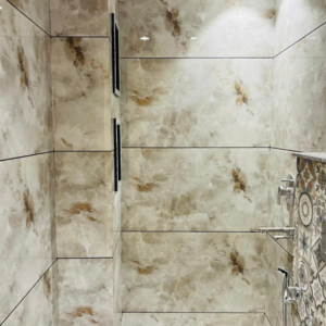 Bathroom in 3 BHK Builder Floor at Pitampura – for Sale