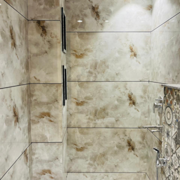 Bathroom in 3 BHK Builder Floor at Pitampura – for Sale