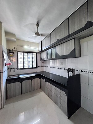 Kitchen in 1 BHK Builder Floor at Mulund East – for Sale