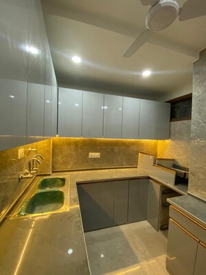 Kitchen in 2 BHK Builder Floor at Malviya Nagar – for Sale