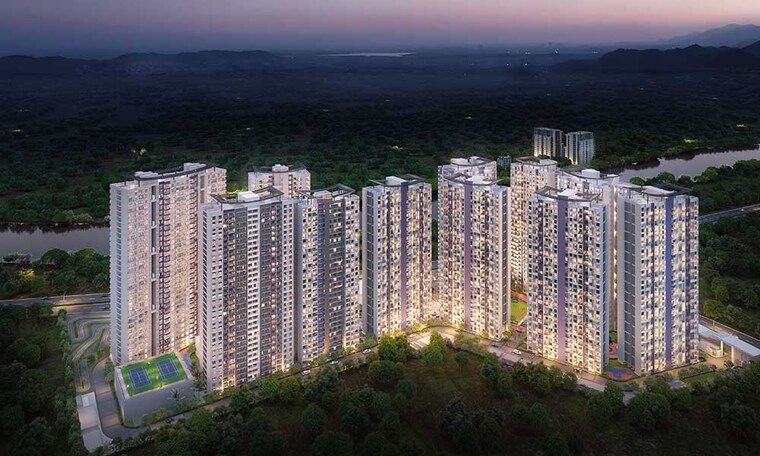 Exterior View, gera-island-of-joy 2 Bedroom 672 Sq.Ft. Apartment In Kharadi Pune 9451735