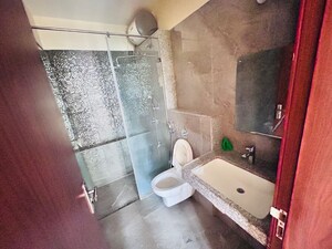 Bathroom in 3 BHK Apartment at Amanora Gateway Towers, Hadapsar – for Rent