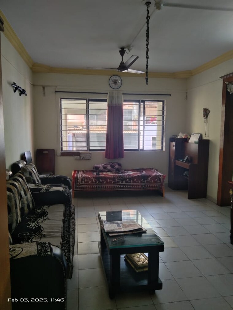 Living Room, mayur colony 3 Bedroom 1211 Sq.Ft. Apartment In Mayur Colony Pune 9452215