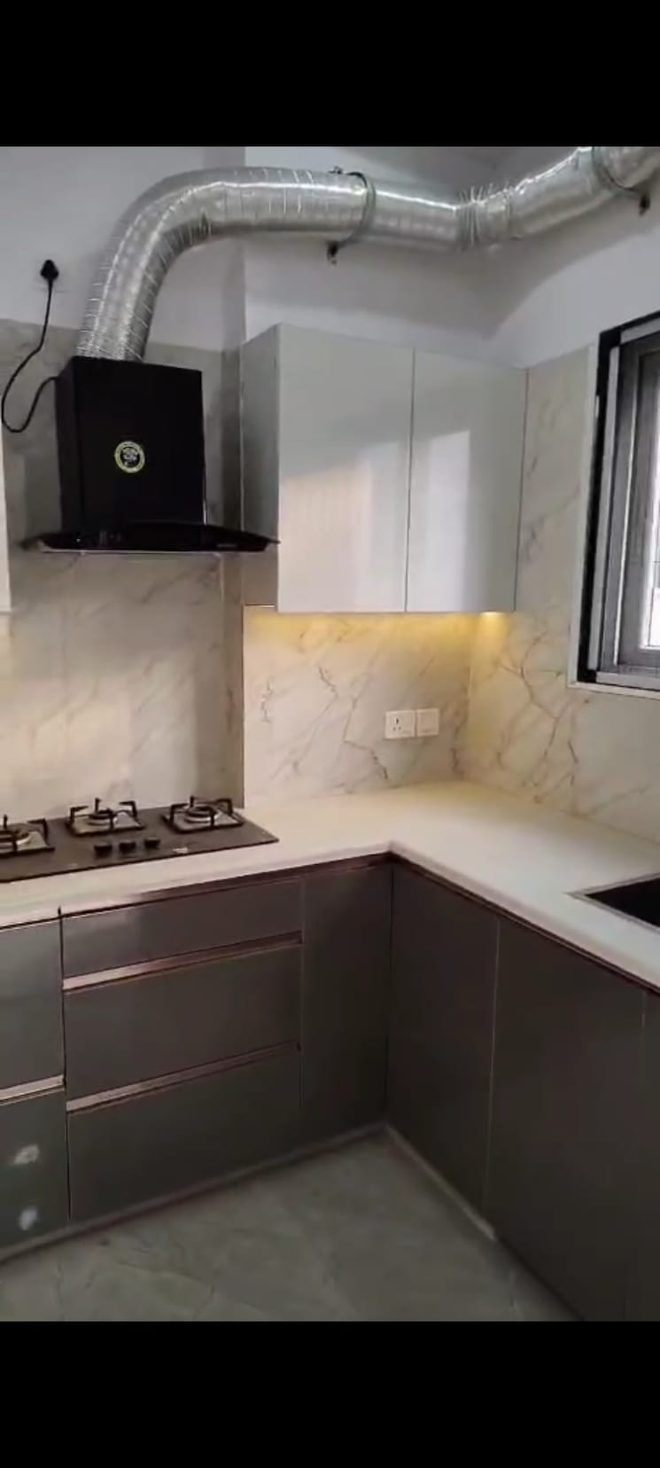 Kitchen, chittaranjan park 2 Bedroom 125 Sq.Yd. Builder Floor In Chittaranjan Park Delhi 9452374