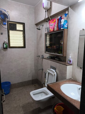 Attached Bathroom in 3 BHK Apartment at Shell Tower CHS, Chembur – for Rent
