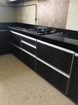 Kitchen in 3 BHK Apartment at Lake Front Solitaire, Powai – for Rent