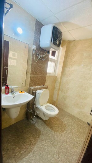 Bathroom in 3.5 BHK Apartment at Omaxe New Chandigarh, North Mullanpur – for Rent