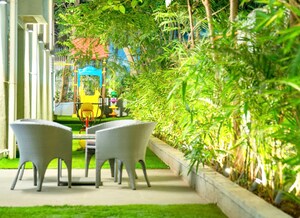 Balcony in 4 BHK Apartment at Khar West – for Rent