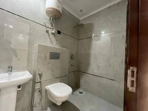 Bathroom in 3 BHK Builder Floor at Saket – for Rent