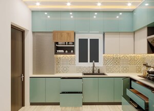 Kitchen in 3 BHK Villa at Ottapalam – for Sale