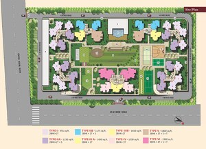 Master Plan in 2 BHK Apartment at BSB Vaibhav Heritage Height, Sector 16 Greater Noida – for Sale