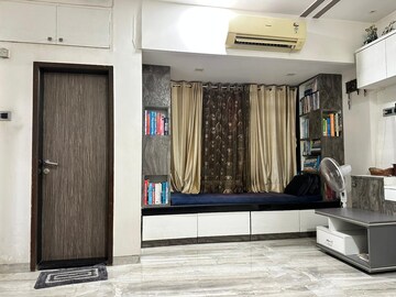 Living Room in 1 BHK Apartment at Seawoods – for Rent