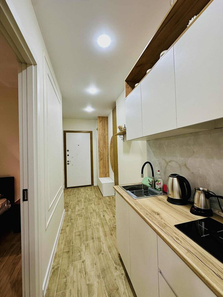 Kitchen, new ashok nagar 2 Bedroom 612 Sq.Ft. Builder Floor In New Ashok Nagar Delhi 9452649