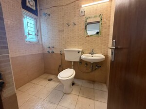 Bathroom in 3 BHK Builder Floor at Saket – for Rent