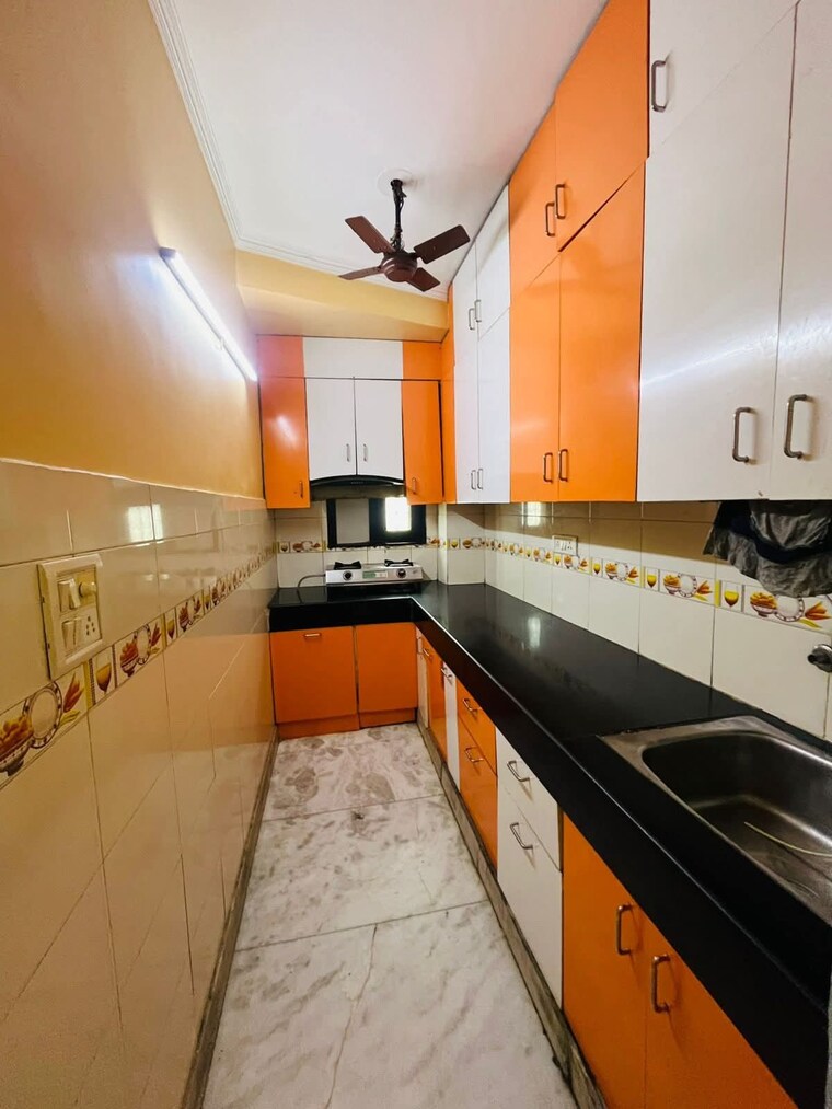 Kitchen, chattarpur 2 Bedroom 850 Sq.Ft. Builder Floor In Chattarpur Delhi 9452753
