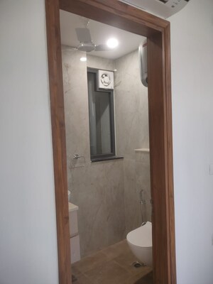 Bathroom in 3 BHK Builder Floor at Saket – for Rent