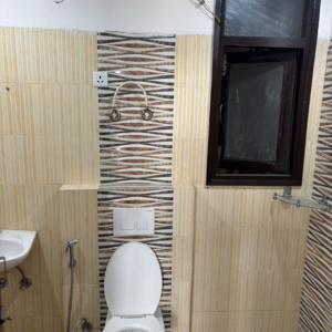 Bathroom in 3.5 BHK Builder Floor at Wave City, Bayana – for Rent