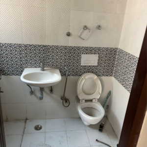 Bathroom in 3.5 BHK Builder Floor at Wave City, Bayana – for Rent
