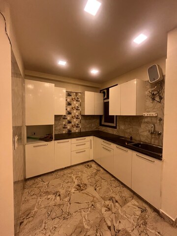 Kitchen in 2 BHK Builder Floor at Saket – for Rent