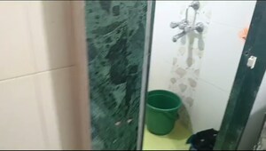 Bathroom in 1 BHK Apartment at Akurli Shivshakti Chs, Lokhandwala – for Rent