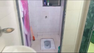 Bathroom in 1 BHK Apartment at Akurli Shivshakti Chs, Lokhandwala – for Rent