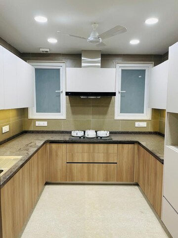Kitchen in 3 BHK Builder Floor at S 27 Luxury Homes, Greater Kailash I – for Rent