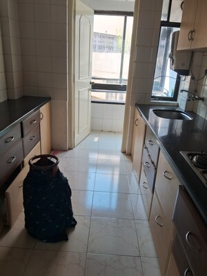 Kitchen in 3 BHK Apartment at Anand Park Aundh, Aundh – for Rent