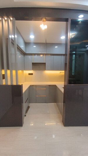 Kitchen in 3 BHK Builder Floor at Vasundhara Sector 3 – for Sale